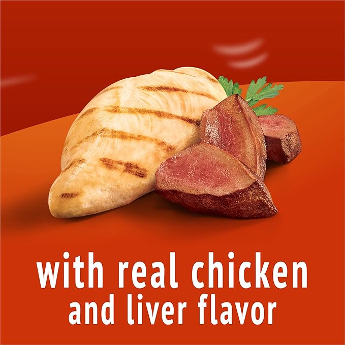 Purina Friskies Playfuls With Chicken and Liver Flavor Cat Treats - (Pack of 6) 6 oz. Pouches