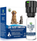 Motion Activated Pet Deterrent Spray System for Cats & Dogs Odorless Pet Deterrent, Senses Pets Up to 8 Feet Away, Friendly & Safe