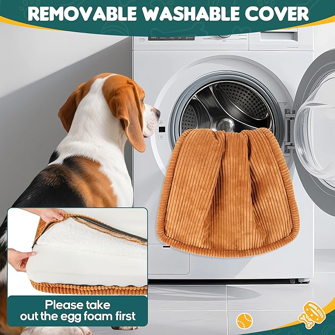 Dog Car Bed, Non-Slip Backseat Extender Pet Mat, Removable Washable Dog Bed for SUVs, Sedans & Trucks, Anti-Slip Travel Bed for Dogs, Easy Clean & Scratch-Proof & Comfort XL (56" Lx28.7 M×2" H)