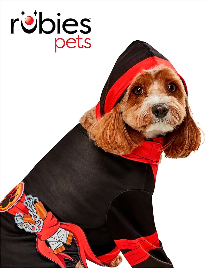 Rubies Ninja Pet Costume for Dogs or Cats, Small