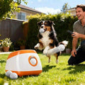 Automatic Dog Ball Launcher for Indoor and Outdoor Play – Adjustable Distance, Quiet Operation, Long-Lasting Battery, Remote Control Included