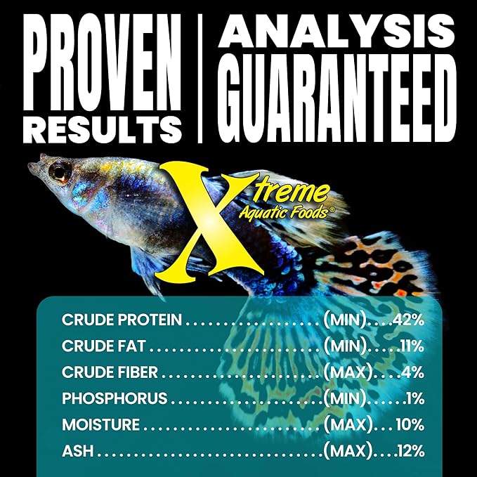 Xtreme Community Crave Flake - Krill & Spirulina Blend for Vibrant Colors, Immune Support and Digestive Health, Tropical & Freshwater Fish Nutrition – Premium Community Aquarium Food (16oz)