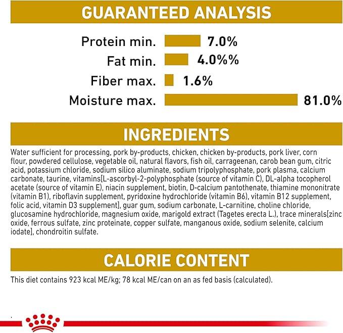 Royal Canin Breed Health Nutrition Pomeranian Adult Loaf in Sauce Dog Food, 3 oz (Pack of 6)