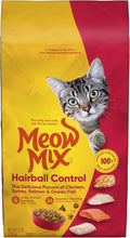 Meow Mix Hairball Control Dry Cat Food, 6.3 Pound Bag