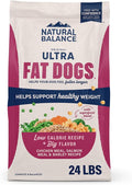 Natural Balance Original Ultra Fat Dogs Chicken Meal, Salmon Meal & Barley Recipe Adult Dry Dog Food, 24 lbs.