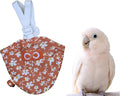 Bird Diapers Chicken Diaper Duck Diaperalls for Hens, Roosters, Ducks, Ducklings, Birds, Parrots, Pigeon, Macaw - Reusable, Adjustable by Uni Infinity (Pink Floral, Bird Large, 1, Count)