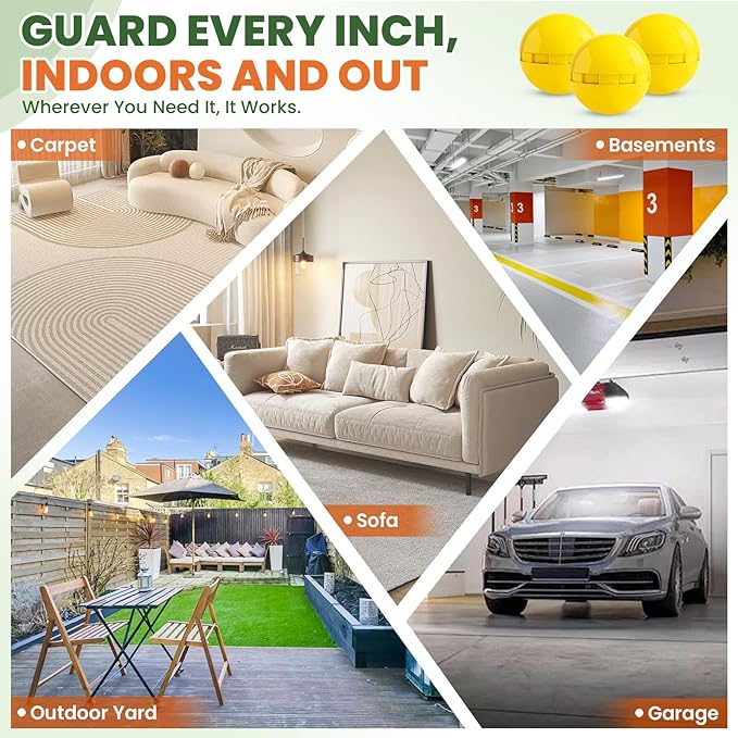 Cat Outdoor for Natural Cat Balls Indoor Safe Dog Long Lasting 6 Months Waterproof Gardens Yards Patios Garages Permanently 10 Pack Mesh Bags