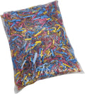 1654 Rainbow Shred Paper - Crinkle Paper Filler & Birdy Nesting Material. Colorful Shredding Toys for Birds, Parrots, Parakeets & Cockatiels. Safe Cage Accessories & Foraging Toys for Pets