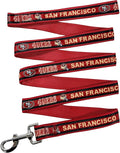 NFL PET Leash San Francisco 49ers Dog Leash, Medium Football Team Leash for Dogs & Cats. A Shiny & Colorful Cat Leash & Dog Leash Licensed by The NFL