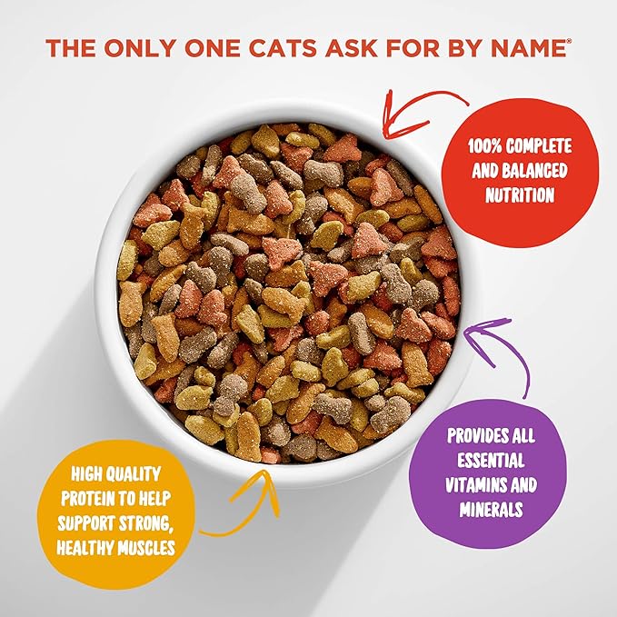 Meow Mix Original Choice Dry Cat Food, 6.3 Pound Bag (Pack of 2)