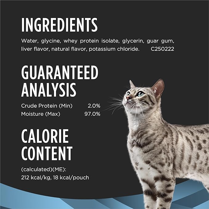 Purina Pro Plan Veterinary Supplements Hydra Care Cat Supplements - 3 oz. Pouches,(Pack of 72)
