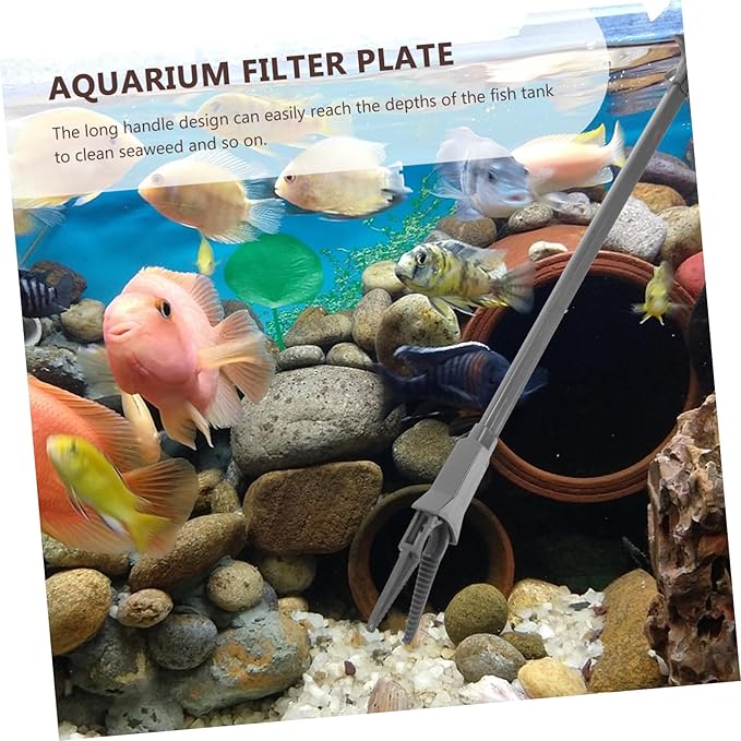 3pcs Professional Feeding Tongs for Aquarium and Terrarium Use Handle Ergonomic Design for Feeding and Tank Cleaning