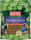 Kaytee Wild Bird Food Mealworms For Bluebirds, Wrens, Robins, Chickadees, Woodpeckers, Cardinals & Chickens, 17.6 Ounce