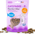 Catstages by Nina Ottosson Purrfect Bitez Natural Crunchy Cat Treats for Puzzles, Toys, Feeders, & Training, USA-Made, Real Whitefish Flavor, 4oz