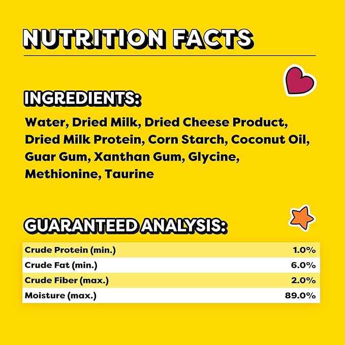 Temptations Creamy Puree Squeezable Lickable Cat Treats, Wet Cat Treats with Cheese, 0.42 oz. Tubes, 16 Count