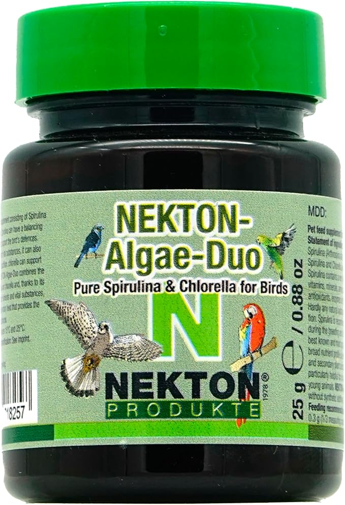 NEKTON Algae-Duo Spirulina and Chlorella for Birds 25g / 0.88oz