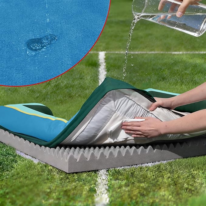 Comfort Expression Orthopedic Dog Bed for Extra Large Dogs 42x30 Inch, Waterproof Egg Crate Foam XL Pet Bed with Removable Bolsters, Dog Couch with Washable Cover & Non-Slip Bottom, Dallas