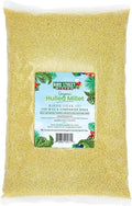 Bird Street Bistro Hulled Millet Bird Seed - Bird Food for Canary, Finches, Small Wild Birds - No Harmful Substances, No Fillers