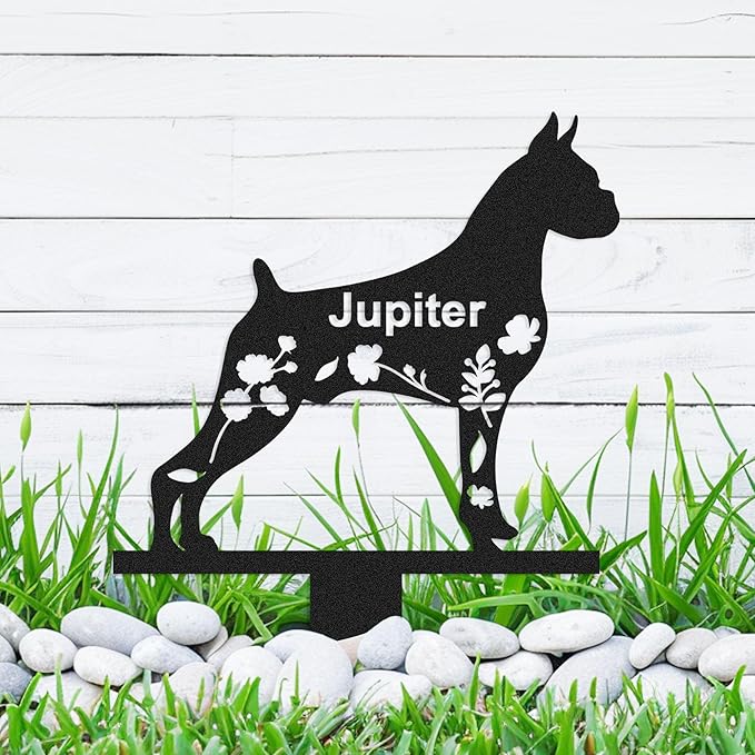 Personalized Dog Memorial Stake, Dog Grave Marker, in Memorial of Dog, Dog Loss Gift, Dog Name Sign Pet Sympathy Gift