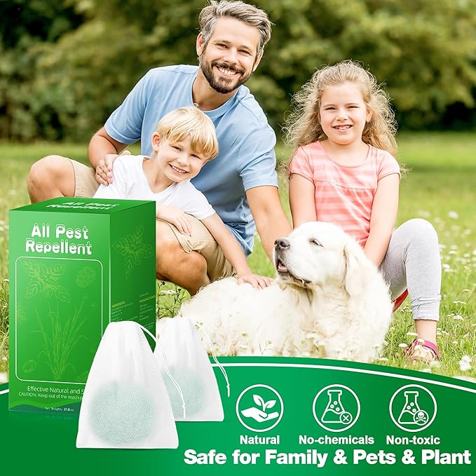 36 Pack Cat Repellent - Natural & Safe Cat Deterrent for Indoor and Outdoor Use, Protects Furniture, Plants & Garden, Non-Toxic, Pet & Plant Friendly, Long-Lasting Formula
