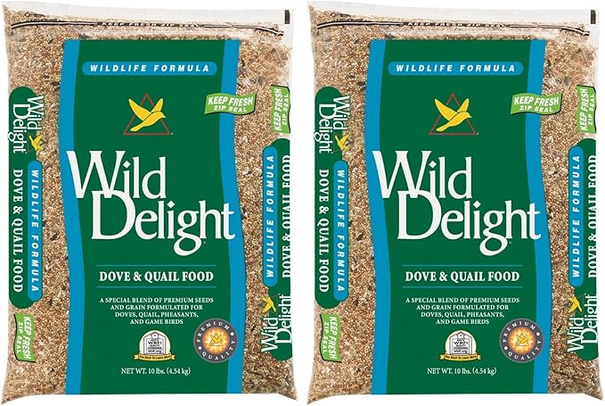 Wild Delight Dove & Quail Food, 10 lb (Pack of 2)