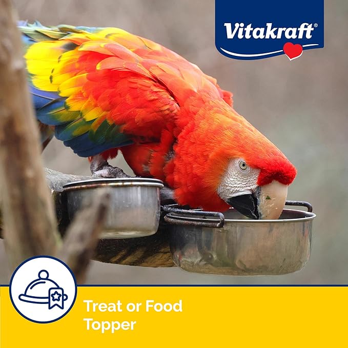 Vitakraft Fresh Super Fruit Cocktail - Tropical Parrot Fruit Blend - Parrot and Cockatiel Treat 1.25 Pound (Pack of 1)