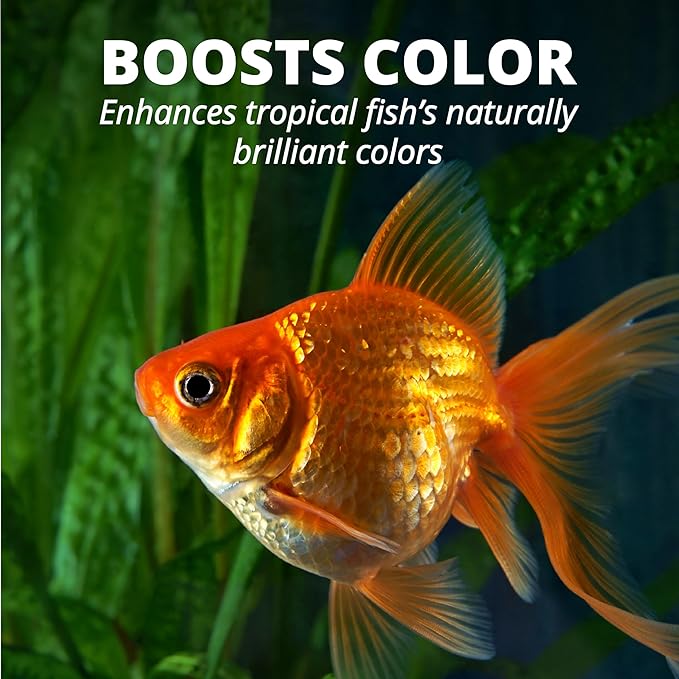Tetra Goldfish Flakes, Nutritionally Balanced Diet For Aquarium Fish, Vitamin C Enriched Flakes, 2.2 oz