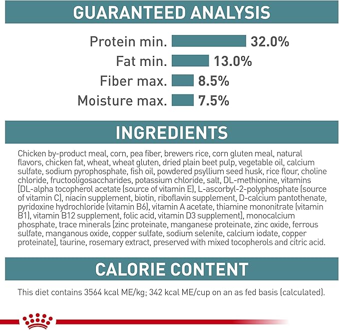 Royal Canin Feline Care Nutrition Hairball Care Adult Dry Cat Food, 6 lb Bag