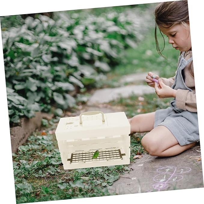 BESPORTBLE Outdoor Bird Carrier Cage for Small Parrots and Birds Portable Travel Cage Ventilation for Easy Airflow Compact Design for Pet Owners The Go