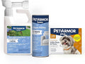 PetArmor Plus Flea & Tick Prevention for Dogs 5-22 lbs (3 Doses) + PetArmor Home Carpet Spray and Yard Spray for Fleas & Ticks, Total Flea & Tick Prevention