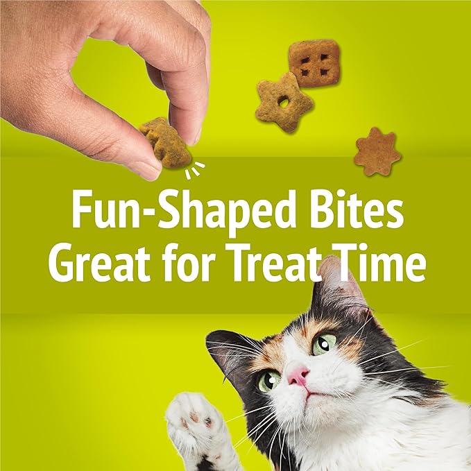 Friskies Purina Party Mix Morning Munch Crunch Cat Treats - 2.1 oz. Pouches,(Pack of 20)