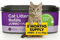 60ft Cat Litter Refill Bags (8-Month Supply). Heavy-Duty, Odor-Blocking, Compatible with Litter Genie/Pet Genie