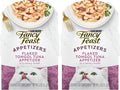 Fancy Feast Purina Appetizers Grain Free Cat Food Flaked Tongol Tuna Appetizer Lickable Cat Food Topper - 1.1 oz. Trays,(Pack of 20)