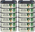 Cat Litter Refill Bags Cartridge Compatible with Litter Cat Genie Standard, Plus, XL+ and XL Pail Refills, Pet Waste Bags Box Accessories, Pack of 12