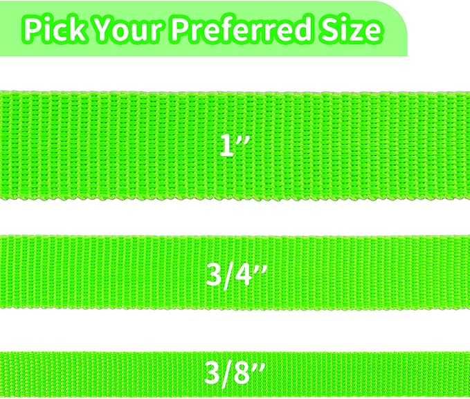 HIKISS Long Dog Leash Obedience Recall Training Agility Lead with Thickening Material for Large Dog - 15ft 20ft 30ft 50ft 100ft Training Leash(Green 100ft)