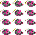 SunGrow 12 Pack Cat Crinkle Mice, 6x1.5 Inch Mice for Indoors, Keep Your Feline Energetic & Excited with Vibrant Colors, Lightweight Design for Long-Lasting Fun, Perfect for Playtime