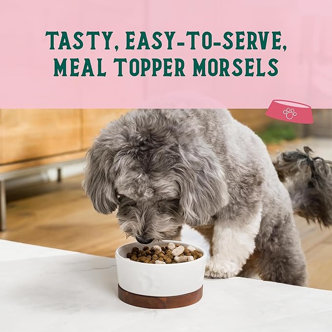 Open Farm Goodbowl Dog Food Topper, Freeze Dried Raw, Wild Caught Salmon & Wholesome Non-GMO Grains Recipe, 8oz Bag