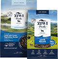 ZIWI Peak Large Lamb Dry Dog Food Bundle- Air-Dried Lamb (35.2oz) + Steam & Dried Lamb w/Vegetables (113.6oz)