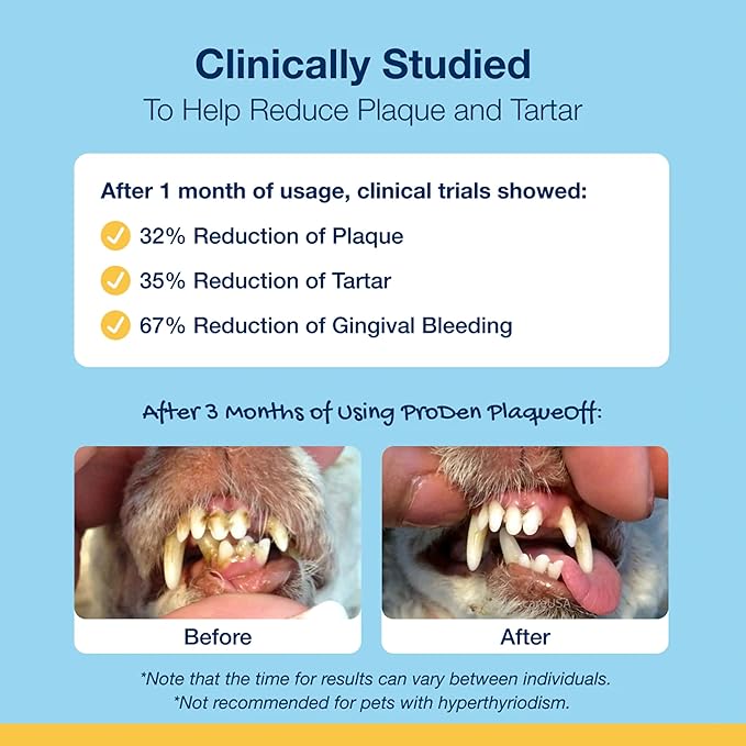 Proden PlaqueOff Dental Care for Dogs and Cats, 60gm