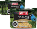 Kaytee No Mess Seed Cake, Wild Bird Food for Nuthatches, Cardinals, Finches, and Other Songbirds, 2.5 Pounds 4 Count