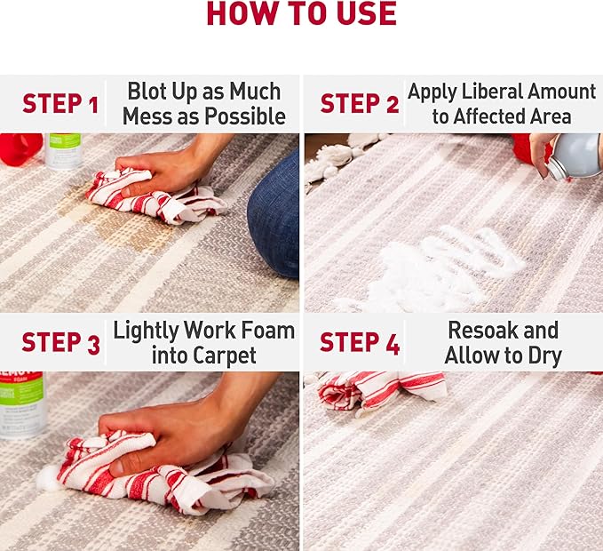 Nature's Miracle Stain & Odor Remover Foaming Aerosol For Dogs, 17.5 Oz (P-68340)