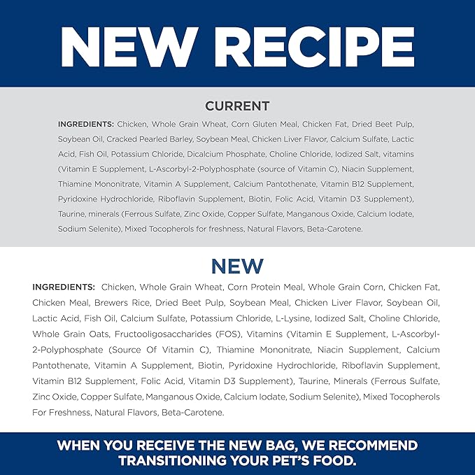 Hill's Science Diet Adult 1-6 Premium Nutrition Dry Cat Food, Chicken Recipe, 16 lb. Bag