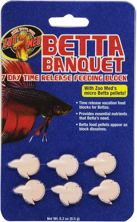 Zoo Med Laboratories AZMBB7 Betta Banquet Blocks