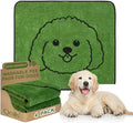 Qeils Reusable Puppy Pads, Washable Pee Pads for Dogs 4 Pack Durable Absorbent Leakproof Dog Training Pads for Home or Travel, Non-Slip Wee Wee Pads Potty Pads 30"x34"