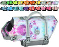 VIVAGLORY Rip Stop Dog Life Vest, Swimming Vest with Handle, Buoyancy for Doggy Puppy, Dog Life Jacket for Swimming & Boating, S, Multicolor