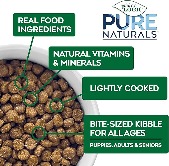 Nature’s Logic Pure Naturals™ 100% Natural Sardine Recipe Synthetic-Free Dry Dog Food, 12 lbs