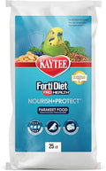 Kaytee Forti-Diet Pro Health Nourish+Protect Parakeet Food, Comprehensive Nutrition Backed by Science, Digestive Health, Immune Support, 25 pounds
