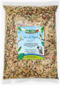 Bird Street Bistro Parrot Food - Parakeet & Cockatiel Food - Cooks in 3-15 min with Natural Grains, Legumes, Non-GMO Fruits, Vegetables & Health-Oriented Spices