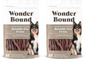 Amazon Brand - Wonder Bound Bacon & Cheese Flavor Dog Twist Sticks - 55 Count - Rawhide-Free Dog Treats, Dental Health Chews for Plaque & Tartar Control, Easy to Digest, Long-Lasting (Pack of 2)