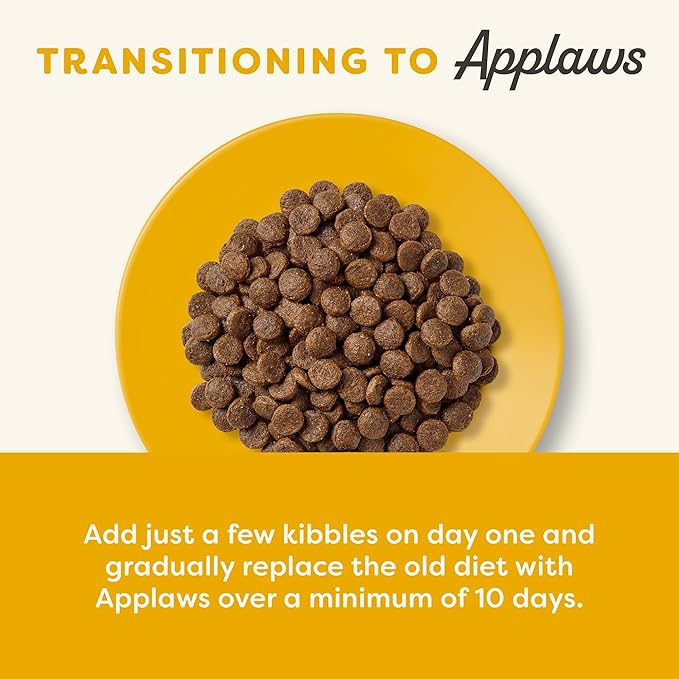 Applaws Complete Dry Cat Food, Grain-Free, Limited Ingredient with Added Vitamins & Minerals, Protein, Supports Digestion, Chicken & Turkey (4 Pound Bag)